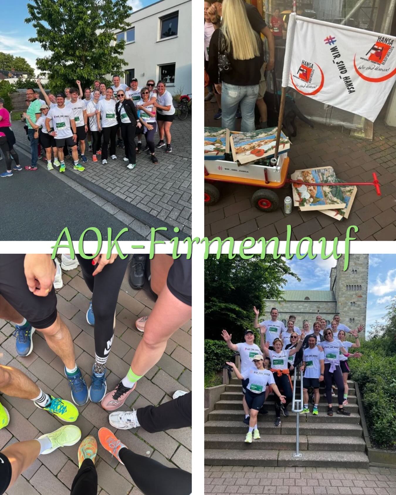 🏃‍♀️AOK-Firmenlauf 🏃🏻‍♂️

Auch dieses Jahr war das Hansa BK wieder beim AOK-Firmenlauf in Unna am Start.

💪🏼🍕☀️😊

#wir_sind_hansa #aokfirmenlauf #aok #unna #team